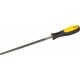Рашпиль STAYER 16625-25 "PROFI" круглый, двухкомпонентная рукоятка, № 2, 250мм 